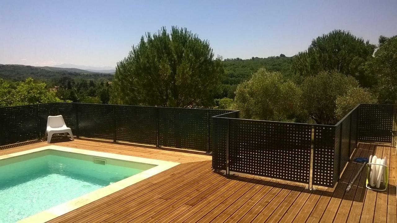 Villa Piscine Sud France Verzeille Eksteriør bilde