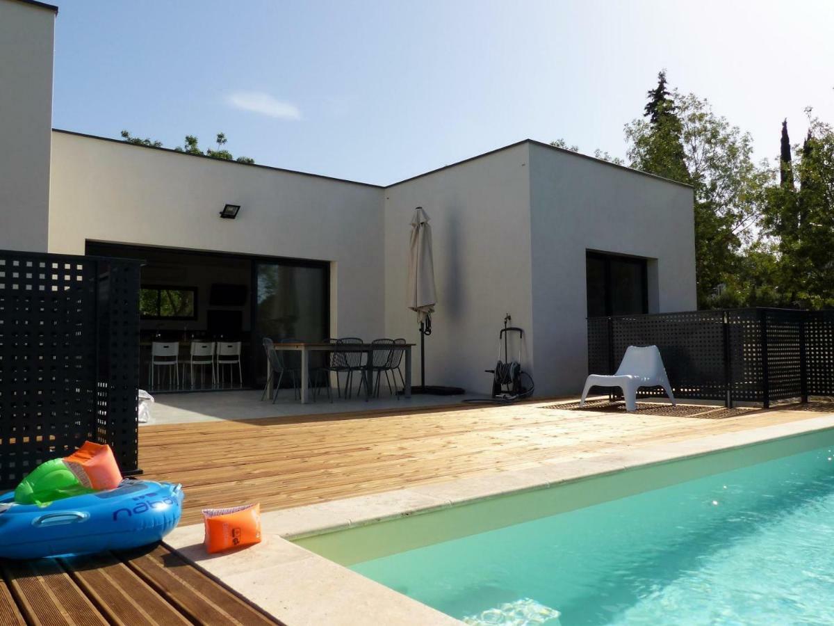 Villa Piscine Sud France Verzeille Eksteriør bilde