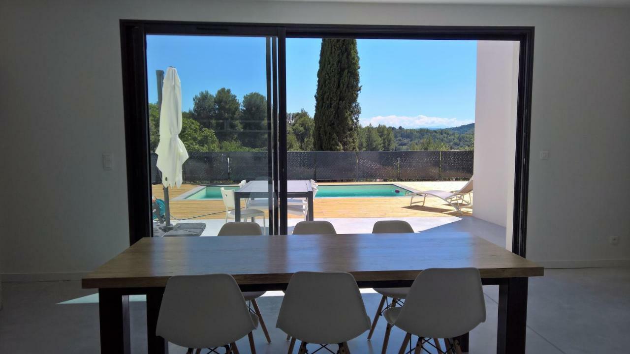 Villa Piscine Sud France Verzeille Eksteriør bilde