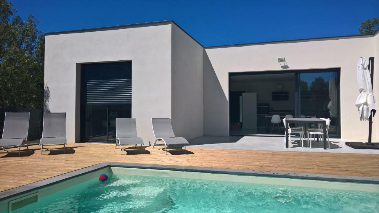 Villa Piscine Sud France Verzeille Eksteriør bilde